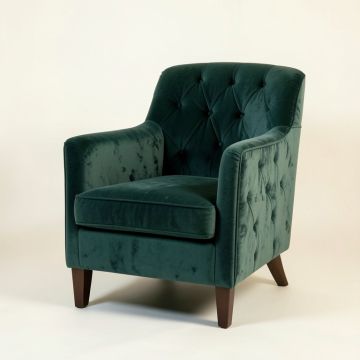 Stidham Tufted Velvet Parsons Chair (synthetic illustration; no displayed measurements)