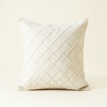 Flint Branch Filled Accent Pillow - Ivory (synthetic illustration; no displayed measurements)