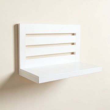 Cove Crossing Wall-Mounted Entryway Organizer Shelf - White (synthetic illustration; no displayed measurements)