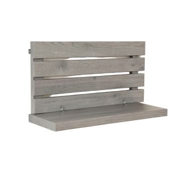 Rowan Dale Wall-Mounted Entryway Organizer Shelf - Gray
