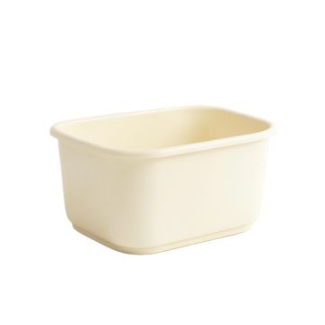 Shore Bluff Empty Raised Planter - Ivory (synthetic illustration; no displayed measurements)