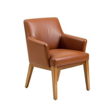 Brenton Upholstered Solid Wood Side Chair