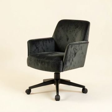 Carvey Velvet Task Chair (synthetic illustration; no displayed measurements)