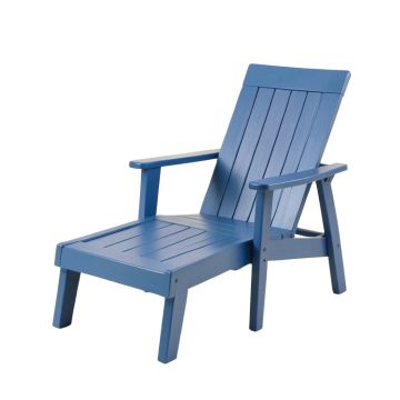 Elm Branch Outdoor Lounge Chair - Blue