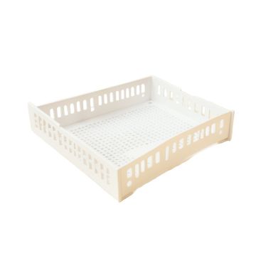 Briar Brook Empty Under-Desk Cable Tray - White