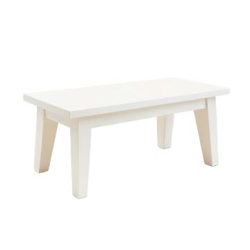 Dawn Dell Indoor Bench - White (synthetic illustration; no displayed measurements)