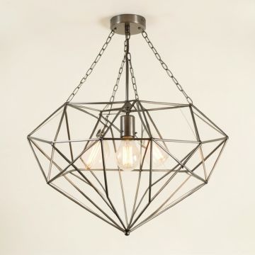 Juliana 8 - Light Unique / Statement Geometric Chandelier (synthetic illustration; no displayed measurements)