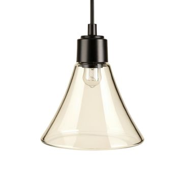6.25 '' H Glass Bell Pendant Shade ( Clip On )