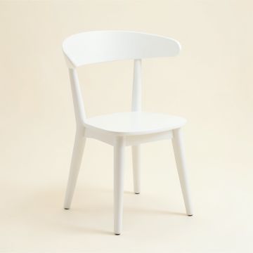 Maple Falls Dining Chair - White (synthetic illustration; no displayed measurements)