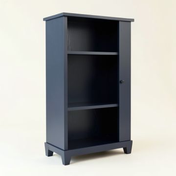 Ash Edge Freestanding Bookcase - Navy (synthetic illustration; no displayed measurements)