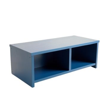 Sage Canyon Shoe Storage Bench - Blue