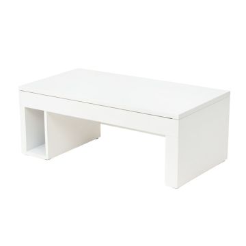 Alder Bluff Desktop Monitor Riser - White