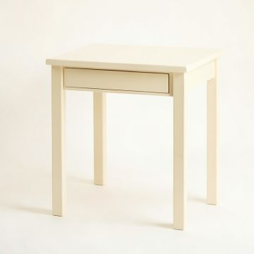 Meadow Arc Small Writing Desk - Cream (synthetic illustration; no displayed measurements)