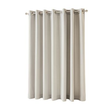 Bertrand Solid Semi-Sheer Grommet Curtain Panels