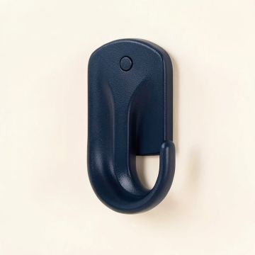 Wren Canyon Wall-Mounted Robe Hook - Navy (synthetic illustration; no displayed measurements)