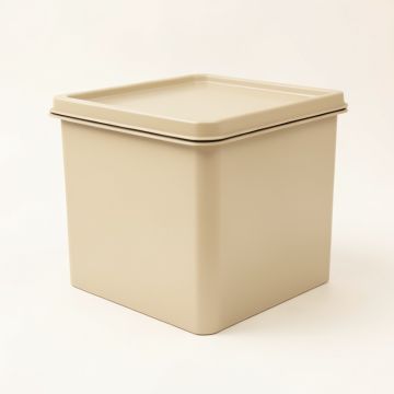 Ridge Crest Closed Outdoor Storage Box - Beige (synthetic illustration; no displayed measurements)
