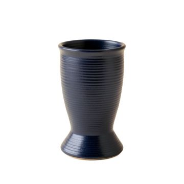 Cove Brook Empty Candle Holder - Navy