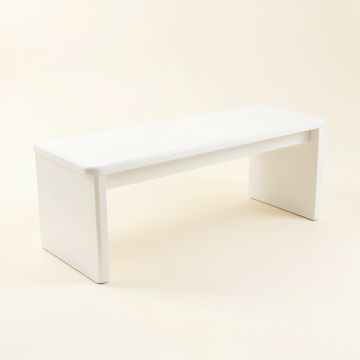 Sage Crossing Indoor Bench - White (synthetic illustration; no displayed measurements)