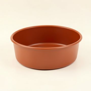 Aspen Fold Empty Under-Desk Cable Tray - Terracotta (synthetic illustration; no displayed measurements)