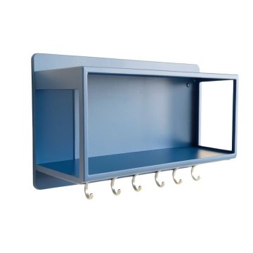 Briar Branch Wall-Mounted Entryway Organizer Shelf - Blue