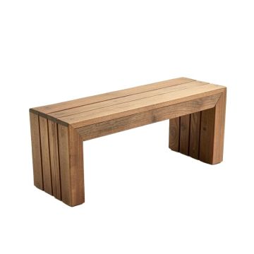 Fina Rectangular Wooden Planter Bench