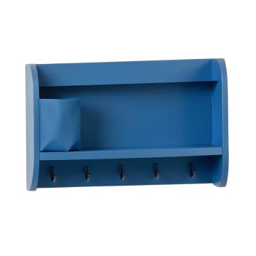 Slate Branch Wall-Mounted Entryway Organizer Shelf - Blue