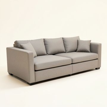 Silke Modern Outdoor 2 Piece Sofa Seating Group With Cushions (synthetic illustration; no displayed measurements)