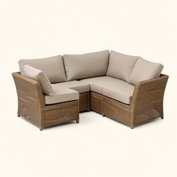 Charmain 4 Piece Rattan Sofa Seating Group With Cushions (synthetic illustration; no displayed measurements)