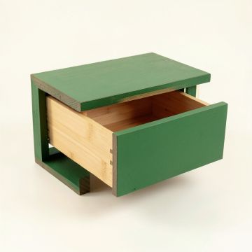 Flint Bridge Under-Desk Drawer Unit - Green (synthetic illustration; no displayed measurements)