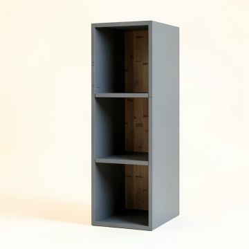 Sage Dell Narrow Cubby Tower - Gray (synthetic illustration; no displayed measurements)