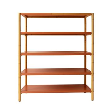 Holly Branch Empty Seed-Starting Shelving Unit Without Lights - Terracotta (synthetic illustration; no displayed measurements)