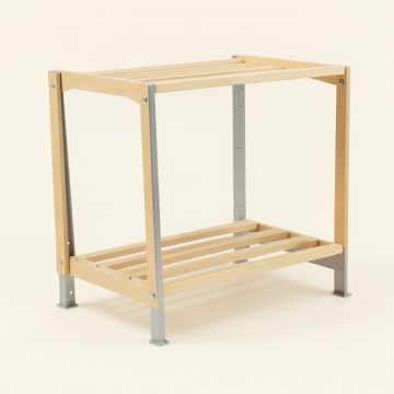 Dyar Log Rack (synthetic illustration; no displayed measurements)
