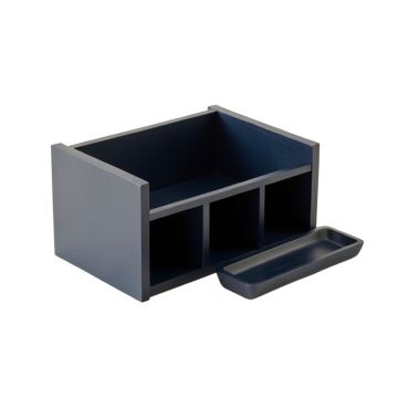 Briar Bridge Empty Coffee-Station Organizer - Navy