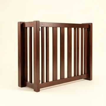 Ignacio Wooden Free Standing Pet Gate (synthetic illustration; no displayed measurements)