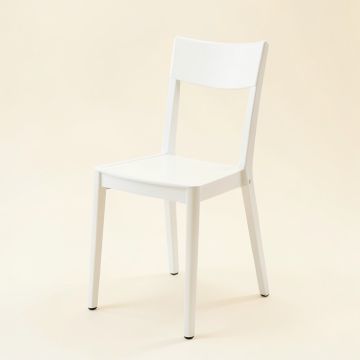 Alder Crossing Dining Chair - White (synthetic illustration; no displayed measurements)