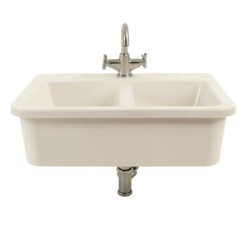 Vault 36 '' L X 21 '' W Double Basin Farmhouse Kitchen Sink