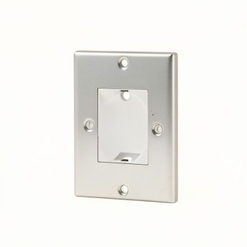 Monarch Abode Architectural 3-Gang Toggle Light Switch Wall Plate (synthetic illustration; no displayed measurements)