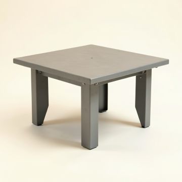 Breton Steel Wood Burning Fire Pit Table (synthetic illustration; no displayed measurements)