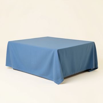 Alder Canyon Flat Bed Sheet - Blue (synthetic illustration; no displayed measurements)