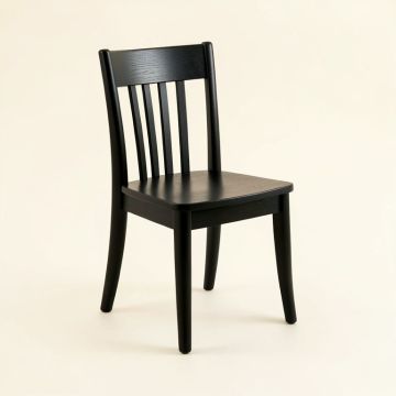 Hazel Bluff Small Chair - Black (synthetic illustration; no displayed measurements)