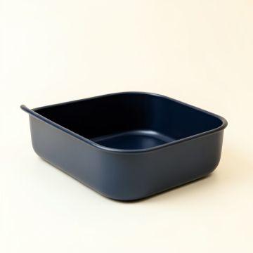 Heath Branch Empty Under-Desk Cable Tray - Navy (synthetic illustration; no displayed measurements)