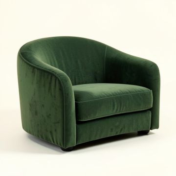 Rawlinson 54 '' Velvet Flared Arm Curved Loveseat (synthetic illustration; no displayed measurements)