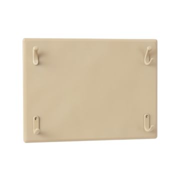Pine Bridge Empty Wall-Mounted Tool Organizer Panel - Beige
