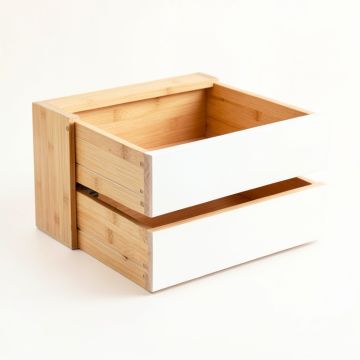 Elm Dell Under-Desk Drawer Unit - White (synthetic illustration; no displayed measurements)