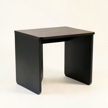 Olive Arc Small Writing Desk - Black (synthetic illustration; no displayed measurements)