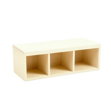 Briar Crossing Shoe Storage Bench - Ivory