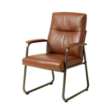 Jomo Genuine Leather Conference Chair
