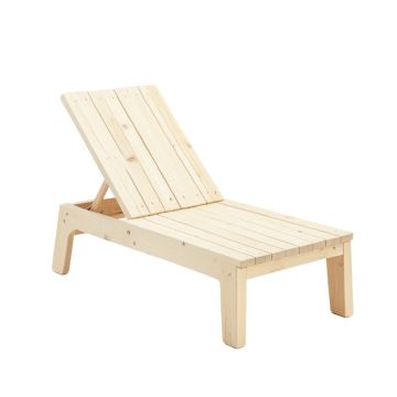 Alder Bend Outdoor Lounge Chair - Ivory (synthetic illustration; no displayed measurements)