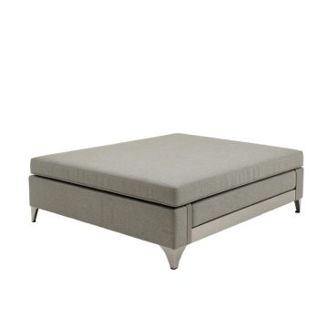 Bartlomie 74.02 '' Linen Armless Sleeper