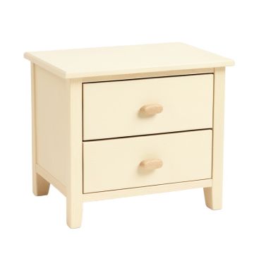 Oak Bend Nightstand - Cream